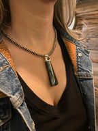 Labradorite & Garnet Necklace